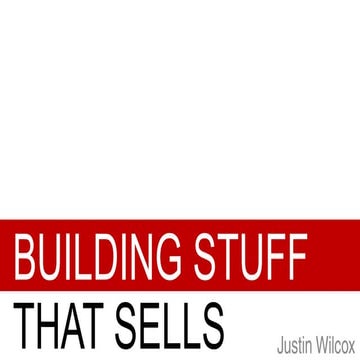 Building stuff that sells