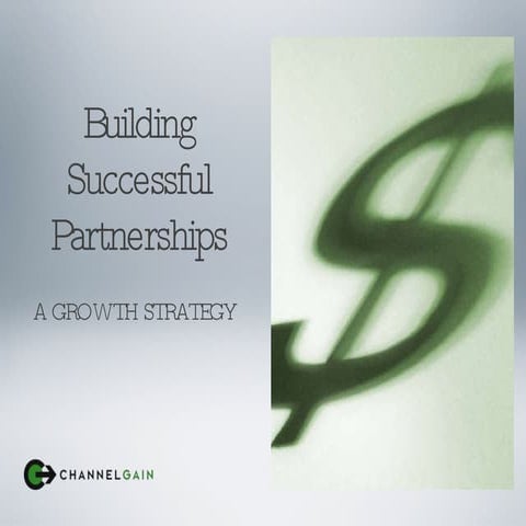 Building Successful Partnerships   A Growth Strategy