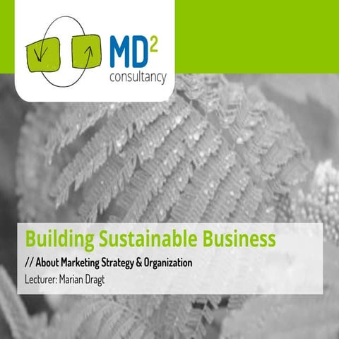 Building Sustainable Business