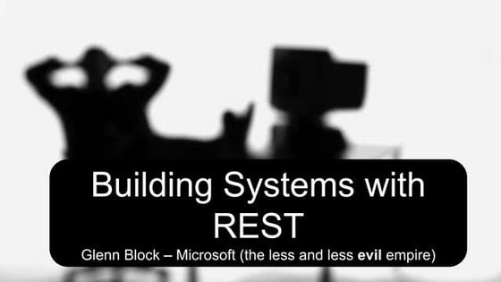 Building systems with rest