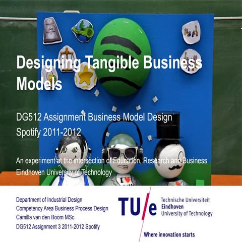 Designing Tangible Business Models
