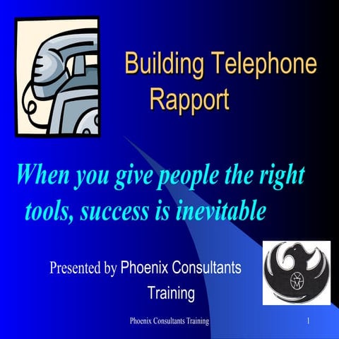 Building Telephone Rapport