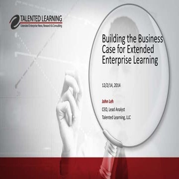 Building the business case for Extended Enterprise