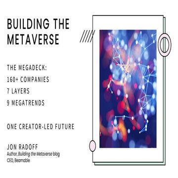 Building the Metaverse