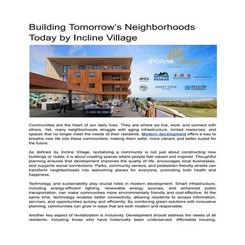 Building Tomorrow’s Neighborhoods Today by Incline Village.pdf