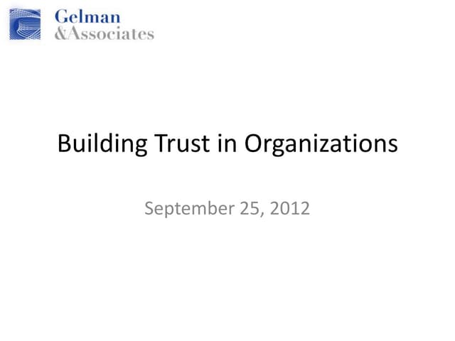 Building trust 0925 chamber pres