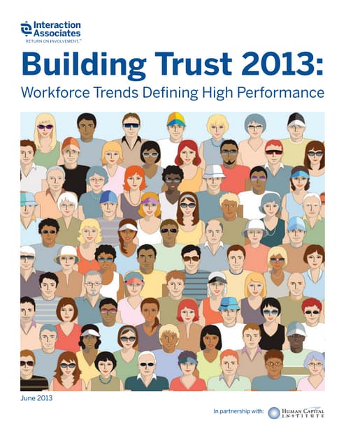 Building Trust 2013 by Interaction Associates