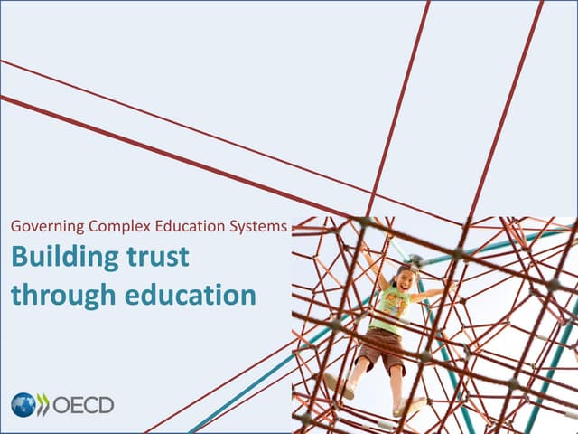 Building Trust Through Education
