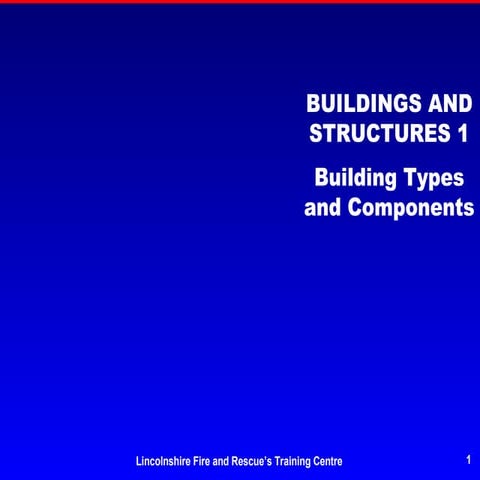 Building Types And Components1