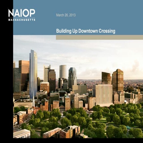 Building up downtown crossing