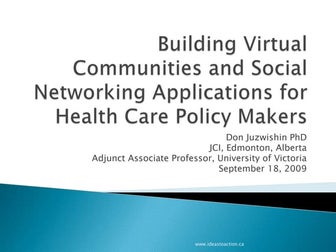 Building Virtual Communities And Social Networking Applications For