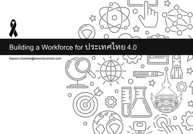 Building workforce for Thailand 4.0
