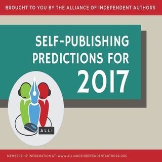Self-Publishing Predictions for 2017