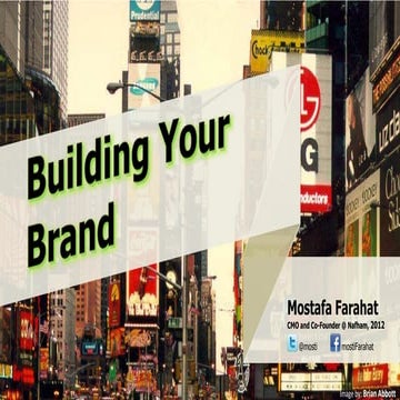 Building Your Brand