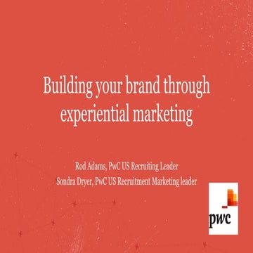 Building Your Brand Through Experiential Marketing | Talent Connect San Franc...