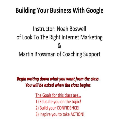 Building yourbusinesswithgoogle 9 15-2010