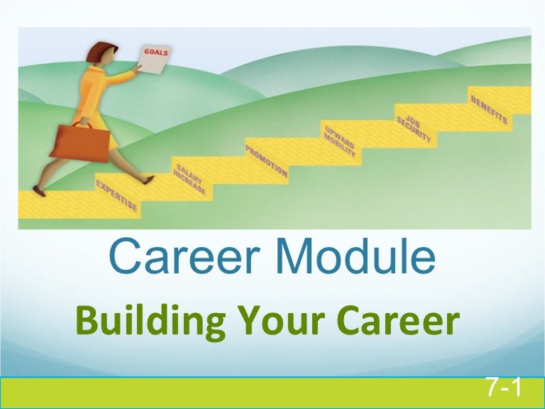 Building Your Career