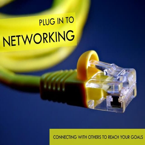 Plug In To Networking: Connecting with Others to Reach Your Goals