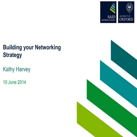 Building your network strategy 