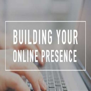 Importance of Building your online presence