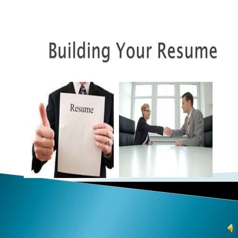 Building Your Resume