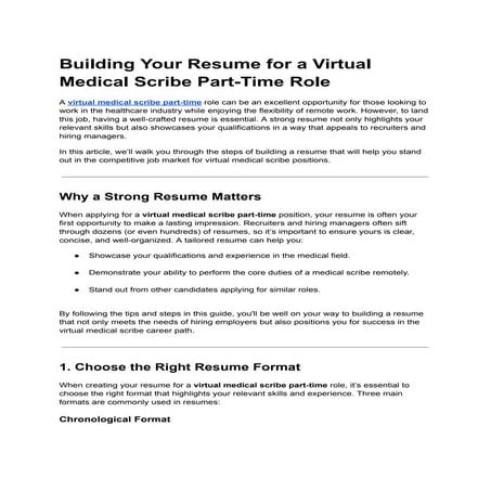 Building Your Resume for a Virtual Medical Scribe Part-Time Role.pdf