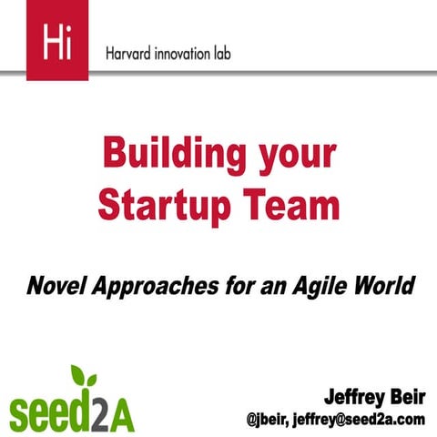 Building your Startup Team
