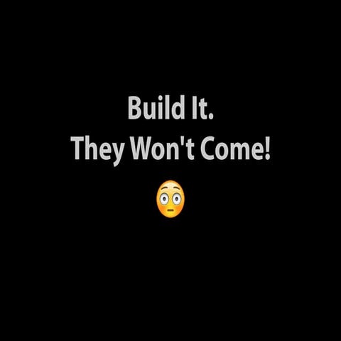 Build It, They Won't Come - Lessons building a WordPress Plugins Business (Wo...