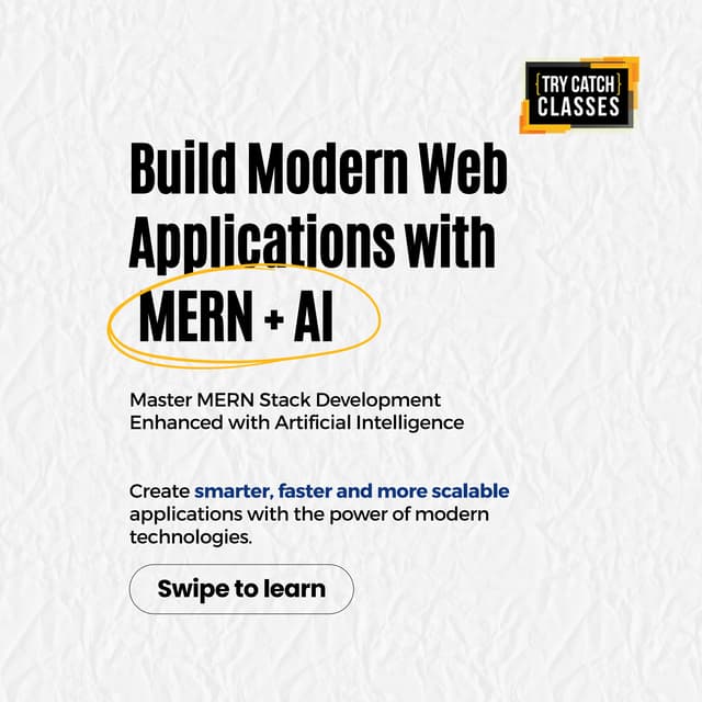 Master MERN Stack Development Enhanced with AI for Modern Web ...