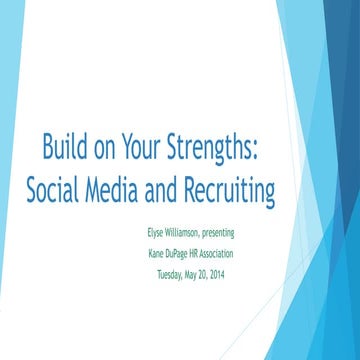 Build on your strengths