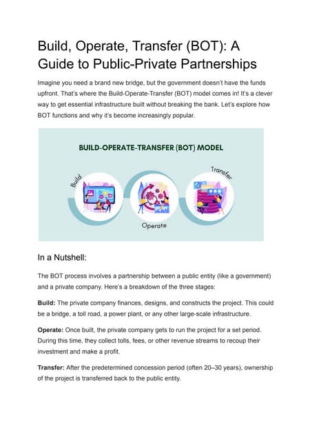 Build operate transfer services | PDF