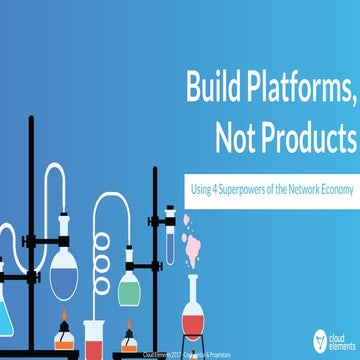 Build Platforms not Products | PDF