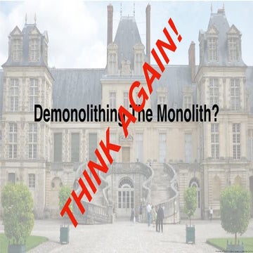 BuildStuff 2024 Demonolithing? Think Again.pdf