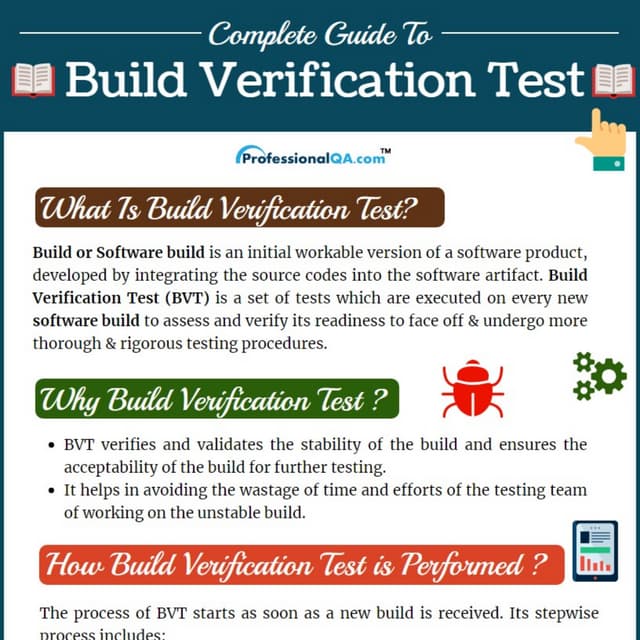 Build verification Test: Step By Step Guide | PDF