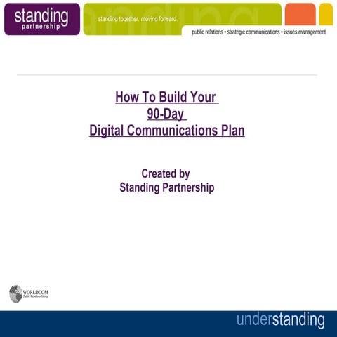 Build Your 90 Day Digital Communications Plan Final