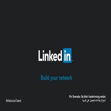 Build your network