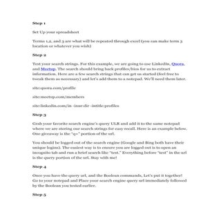 DIY Sourcing Tool: Build your own b...