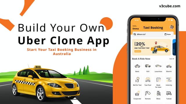 Launch Your Uber Clone: Start a Taxi Business in Australia