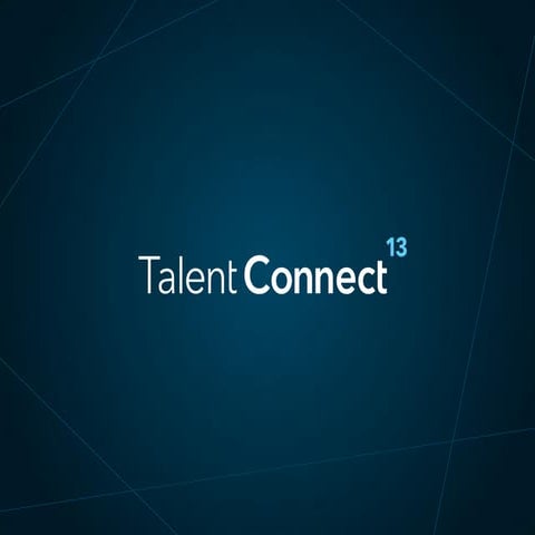Build Your Professional Identity and Brand | Talent Connect Vegas 2013