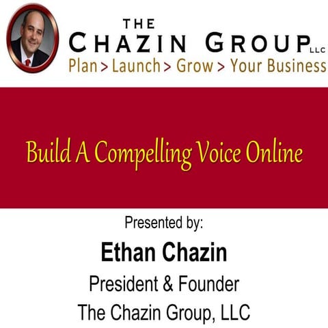 Build Your Voice Online