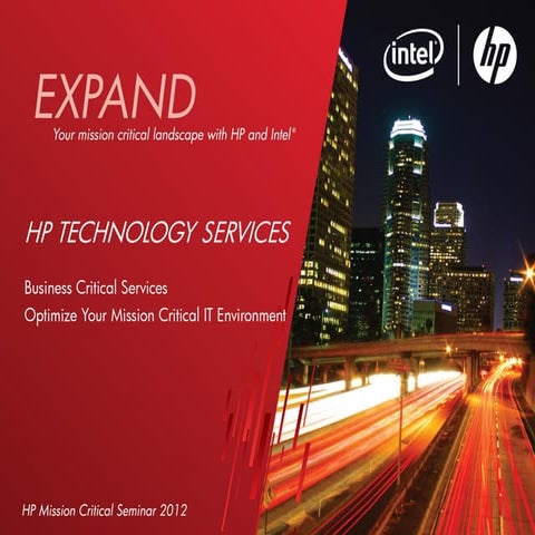 Built to be mission critical   supported to be mission critical