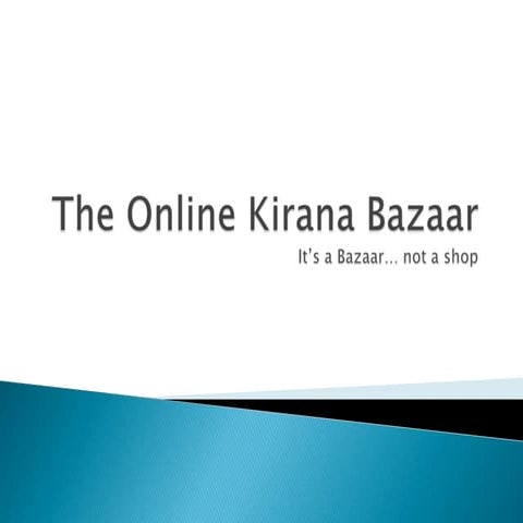 Online Kirana Baazar