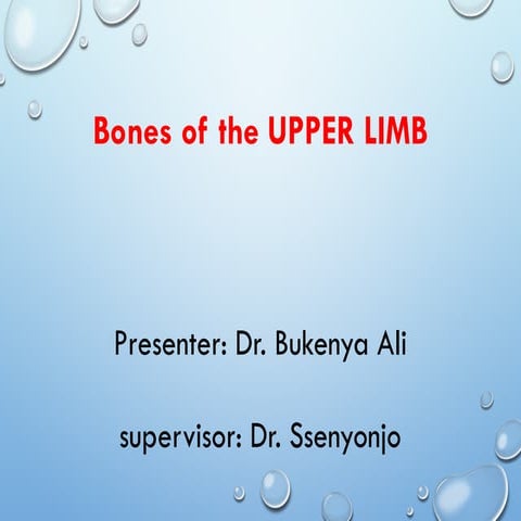 Bukenya Ali - Bones of the upper limb.pptx
