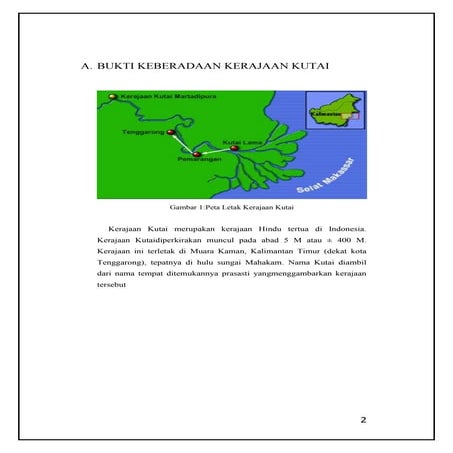 Bukti keberadaan kerajaan kutai