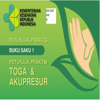 Buku saku toga akupresur