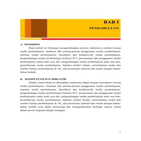 Buku ajar media pembelajaran