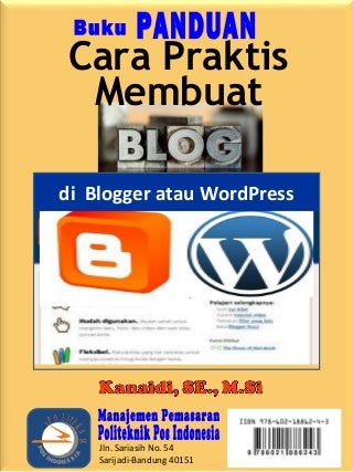 Buku "Cara Praktis Membuat Blog SPEKTAKULER"