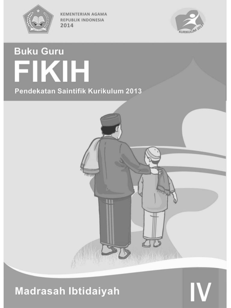 Buku Fikih MI Kelas 4 Pegangan Guru Kurikulum 2013