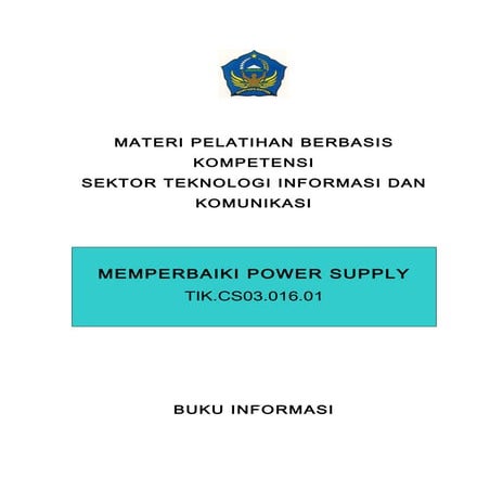 Buku informasi tik.cs03.016.01