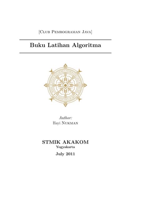 Soal latihan  algoritma